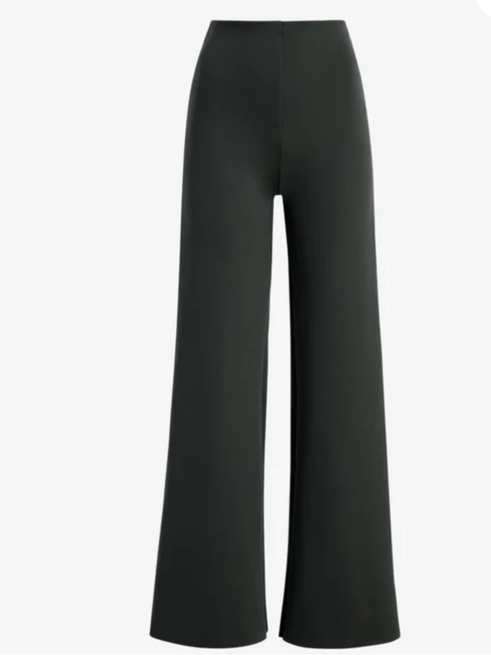 Commando Slate Wide-Leg High-Rise Pants